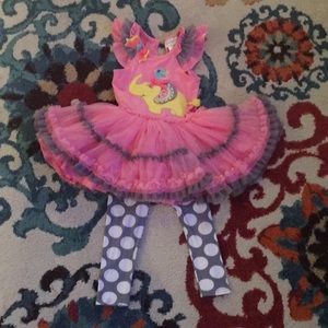 Emily Rose sparkly 3T tutu outfit adorable pink